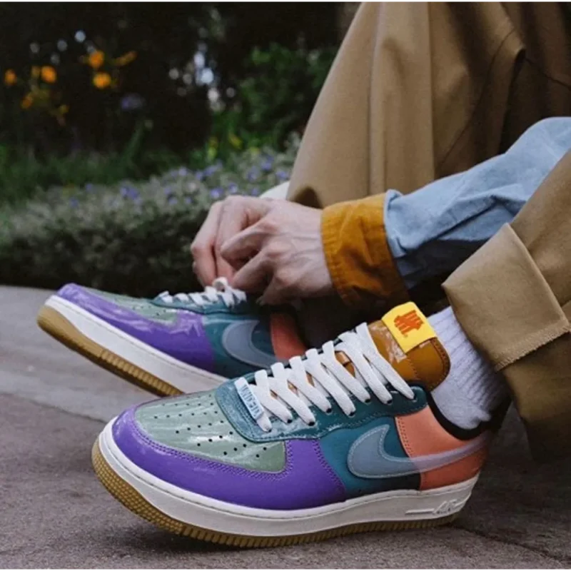 Trendy Nike Airforce1 Undefeated Wildberry Shoes For Men (SHUB670)