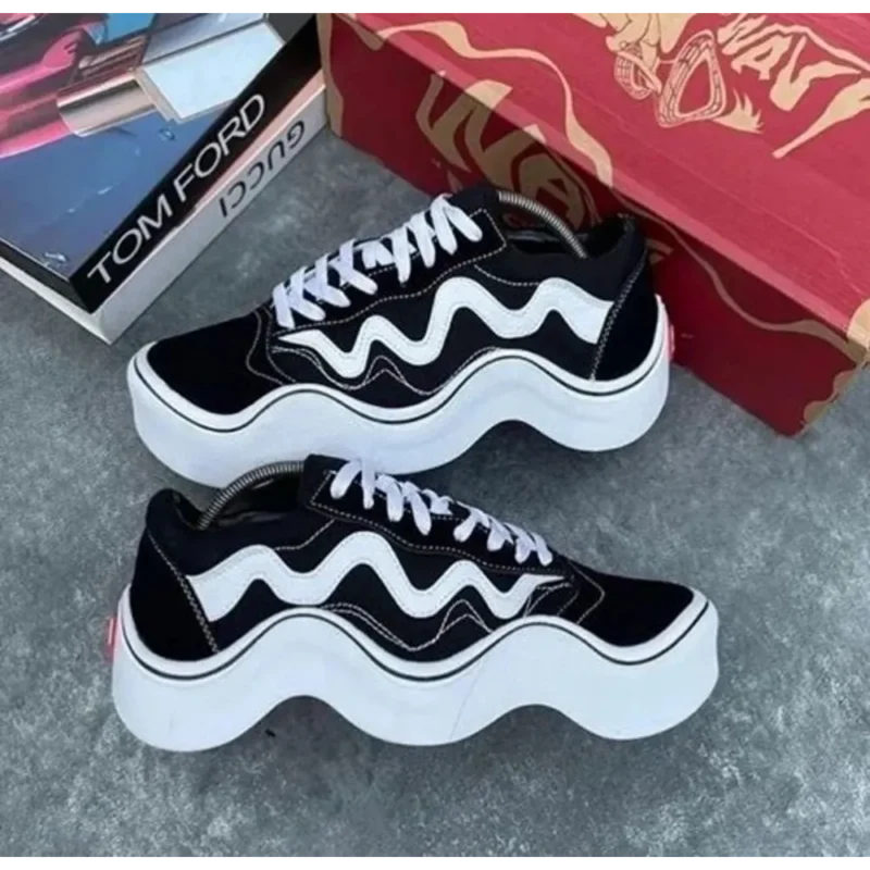 Trendy Vans MSCHF Wavy Baby Shoes For Men (SHUB671)