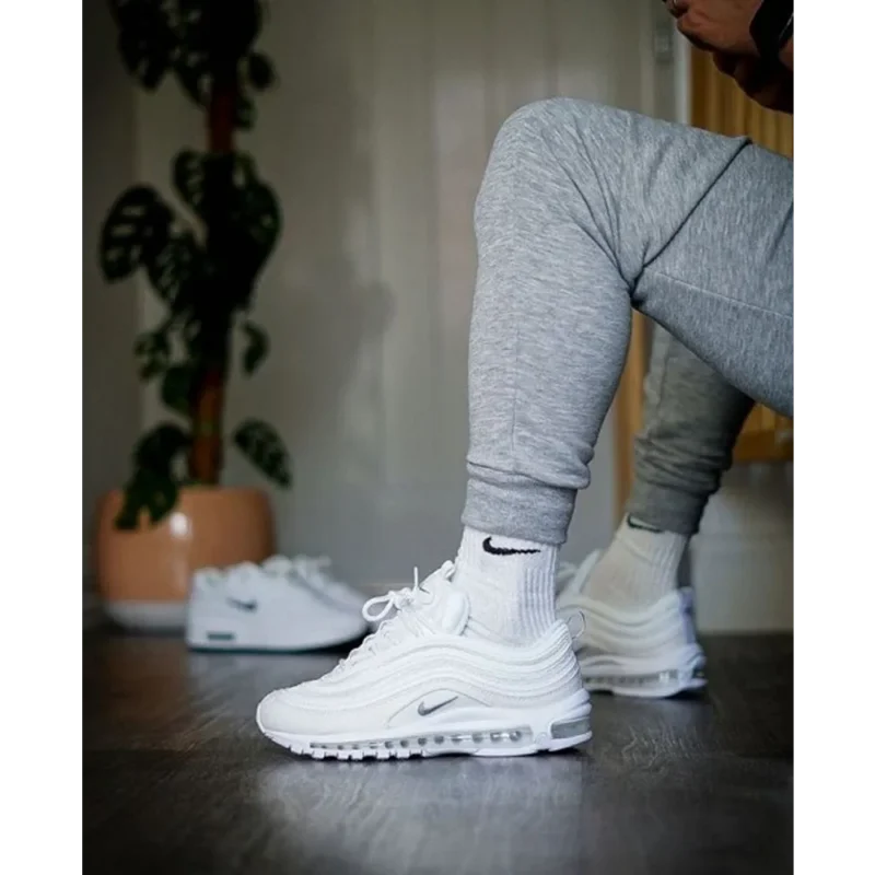 Trendy Nike Airmax 97 White Shoes For Men (SHUB672)