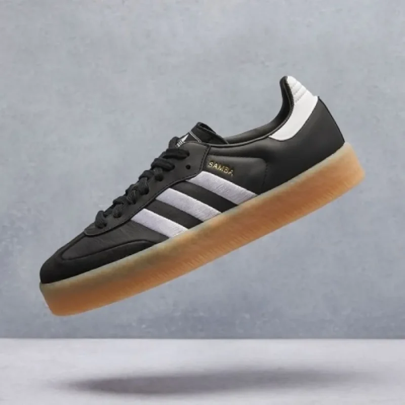 Imported Adidas Samba Gum Sole Black Shoes For Men (SOS2814)