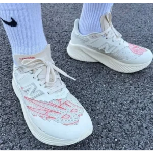 Trendy New Balance X Stone Island Elite White Shoes For Men (CSO4519)