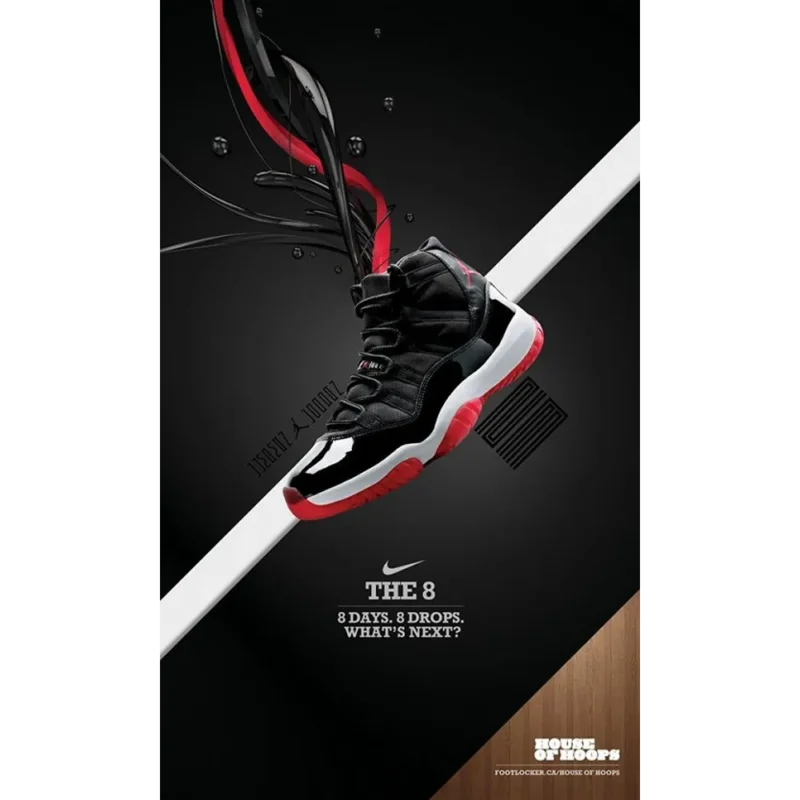 Premium Air Jordan 11 Bred Shoes For Men (GF1298)