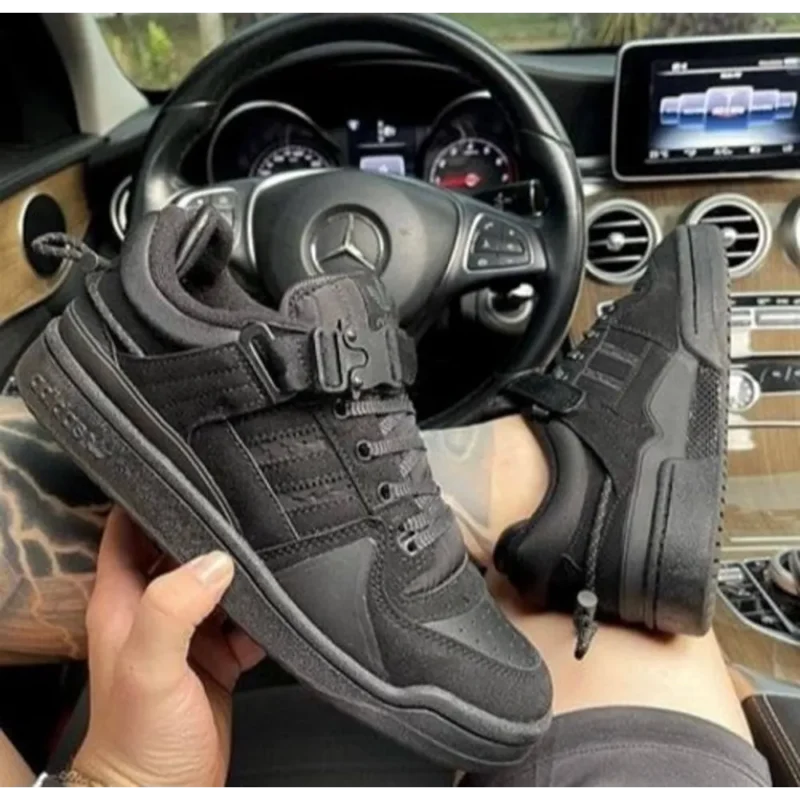 Premium Adidas Forum Bad Bunny Black Shoes For Men (QT249)