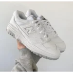 Premium New Balance 550 White Grey Shoes For Men (SW6229)