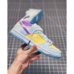 Trendy Nike Sb Dunk Low White Uv Colour Change Shoes For Men (CSO4520)