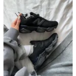 Trendy New Balance 9060 Triple Black Shoes For Men (SHUB682)