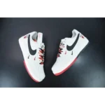 Classy Nike Air Force 1 Low Chicago Bulls White Red Black Shoes For Men (CSO4198)