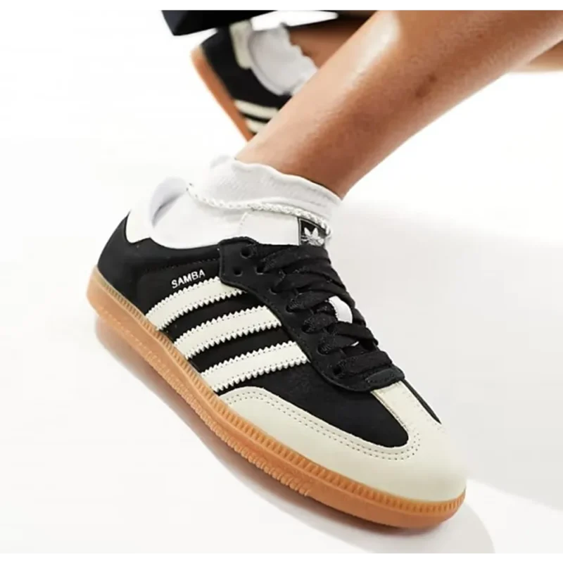 Stylish Adidas Samba Core Black Wonder White Shoes For Men (SW6190)