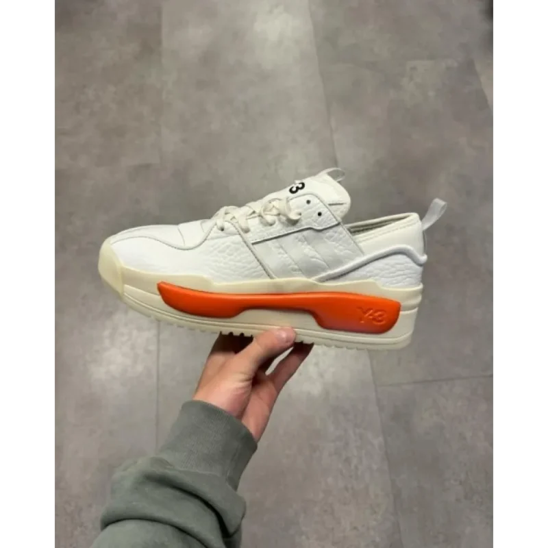 Trendy Adidas Hokori Ii White Orange Shoes For Men (CSO4558)