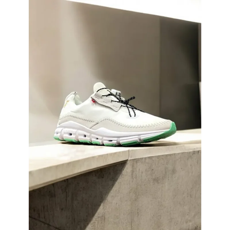 Premium On Cloudaway Trainers In White And Beige Shoes For Men (GF1346)