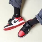 Trendy Nike Air Jordan 1 Low Bred Toe Shoes For Men (SW6239)