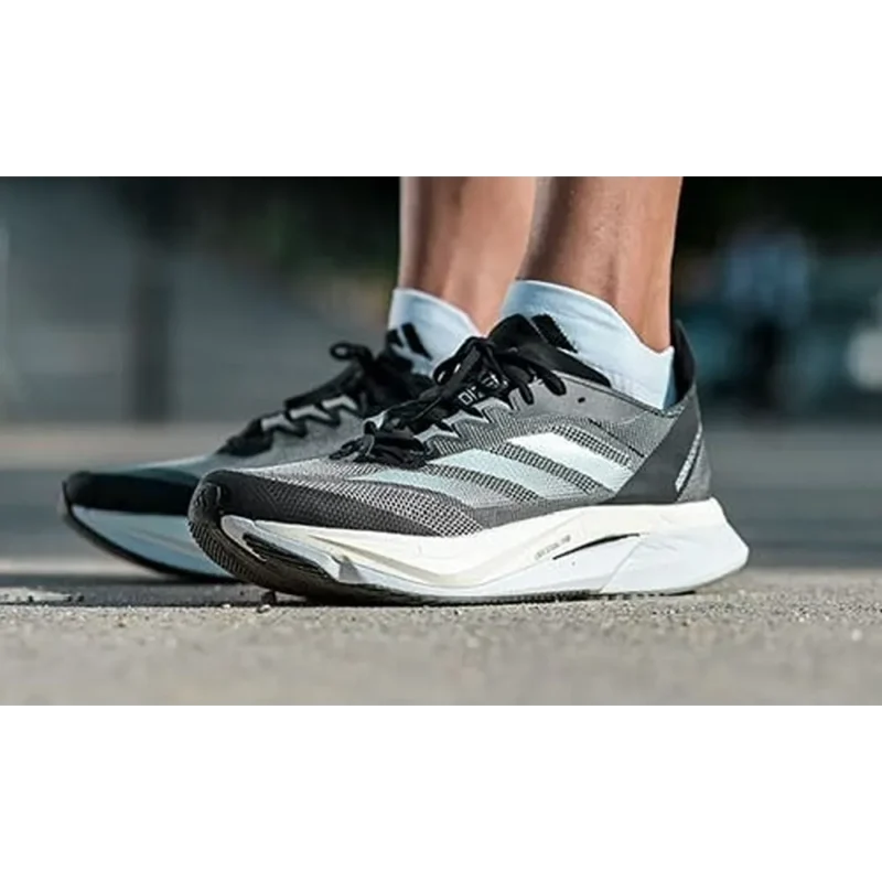 Trendy Adidas Adizero Boston 12 Black Shoes For Men (SHUB572)