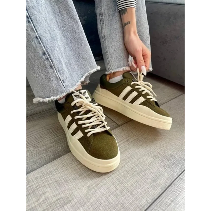 Premium Adidas Bad Bunny X Campus Wild Moss Shoes For Men (GF1256)