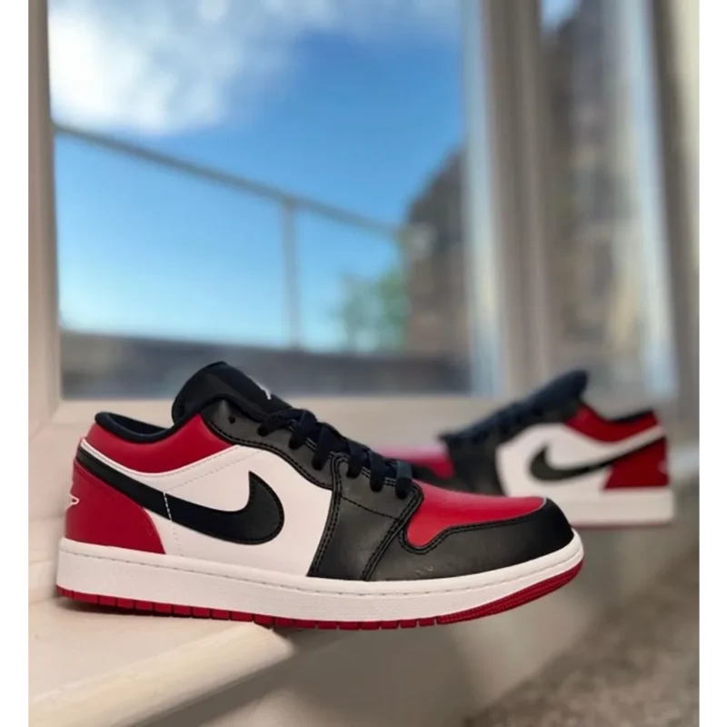 Trendy Nike Air Jordan 1 Low Bred Toe Shoes For Men (SW6239)