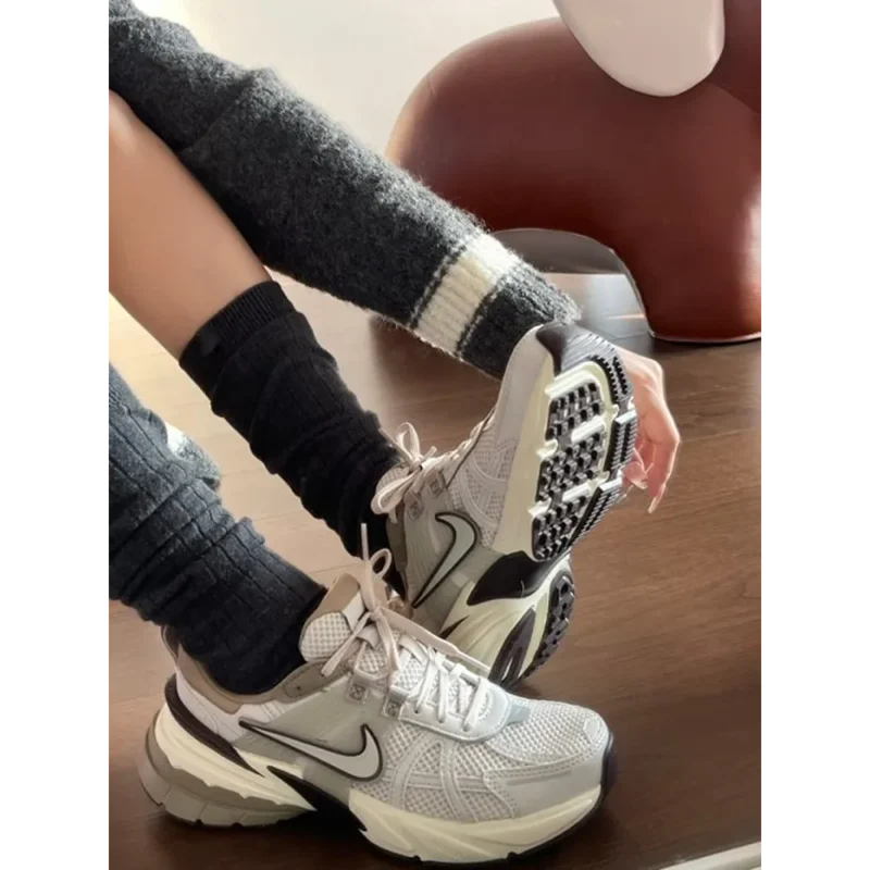 Premium Nike V2k Run Light Orewood Brown Shoes For Men (GF1347)