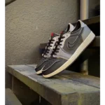 Stylish Nike Air Jordan 1 Low Dark Smoke Shoes For Men (SW5812)