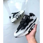 Trendy Adidas Niteball Low Top Black White Shoes For Men (SW6240)