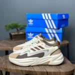 Stylish Adidas Ozwave Brown Cream Shoes For Men (SW5813)