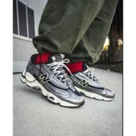 Stylish New Balance M1000 Silver Metallic Shoes For Men (SW6176)