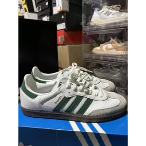 Stylish Adidas Samba Green Shoes For Men (HOF918)