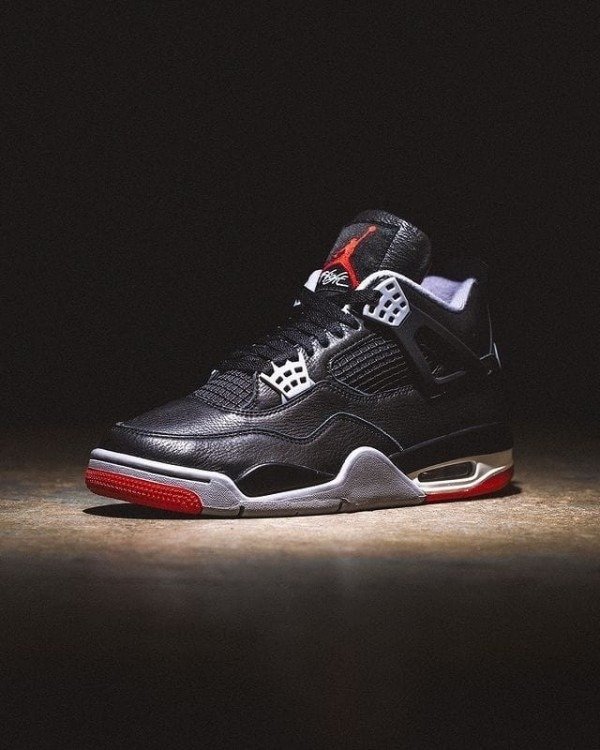 Premium Nike Air Jordan Retro 4 Bred Shoes For Men (SW6460)