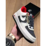 Trendy Nike Air Force 1 Low Cream Brown Shoes For Men (SHUB573)