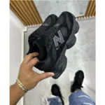 Premium New Balance 9060 Full Black Shoes For Men (GF1258)