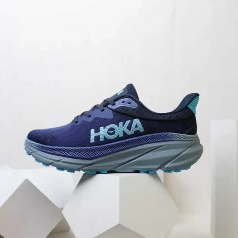 Classy Hoka Challenger Atr 7 Navy Blue Shoes For Men (SHH07846)