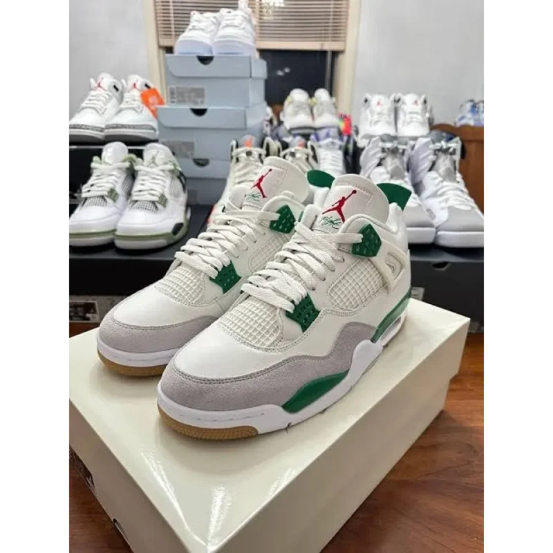 Trendy Nike Sb X Air Jordan 4 Pine Shoes For Men (SW6808)