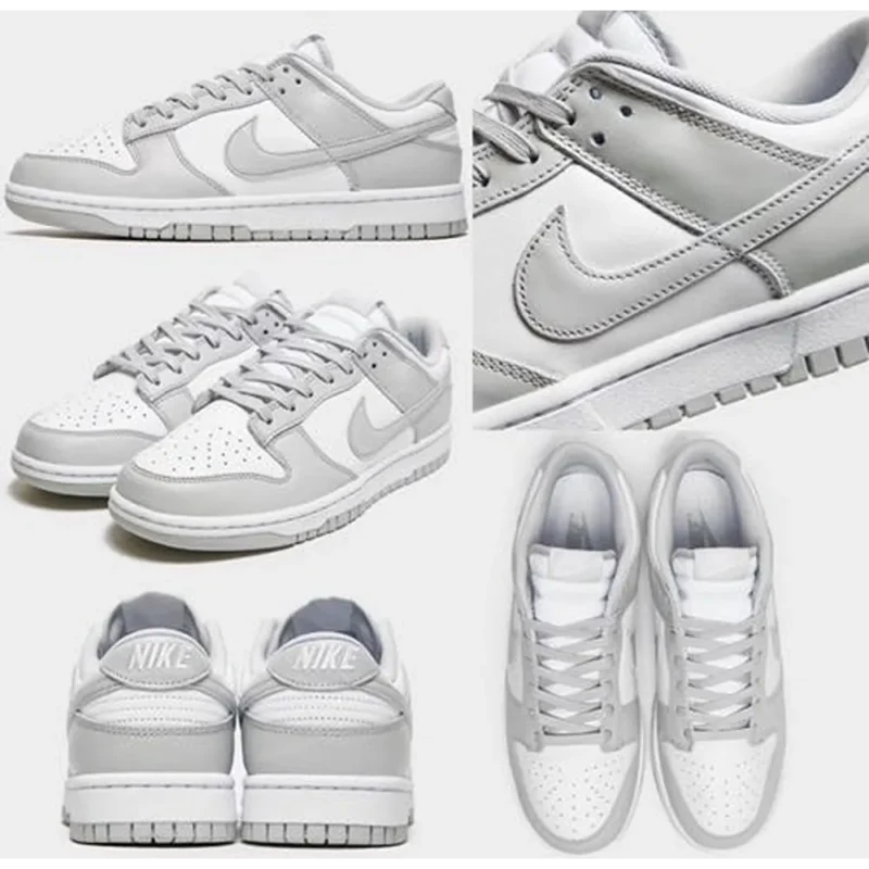 Trendy Nike Sb Dunk Low Grey Fog Shoes For Men (SHUB712)