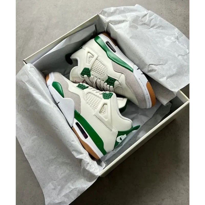 p-32-13-04-48-381150.webp Trendy Nike Sb X Air Jordan 4 Pine Shoes For Men (SW6808)