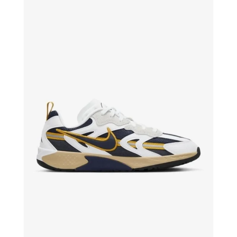 Trendy Nike Jam Midnight Navy Gold Shoes For Men (CSO4562)