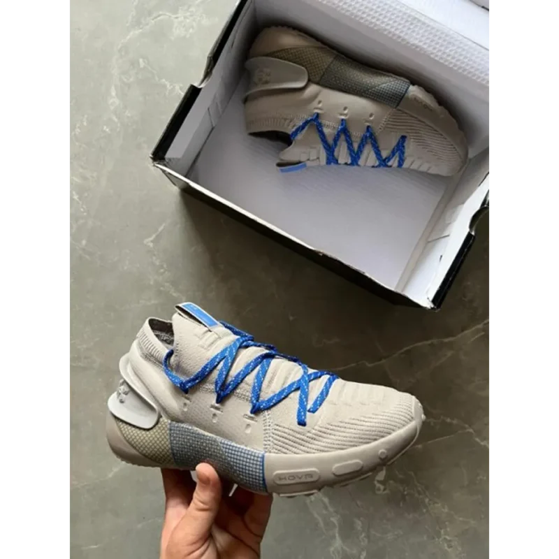 Premium Under Armour Hovr Phantom 3 Grey Blue Shoes For Men (GF1304)