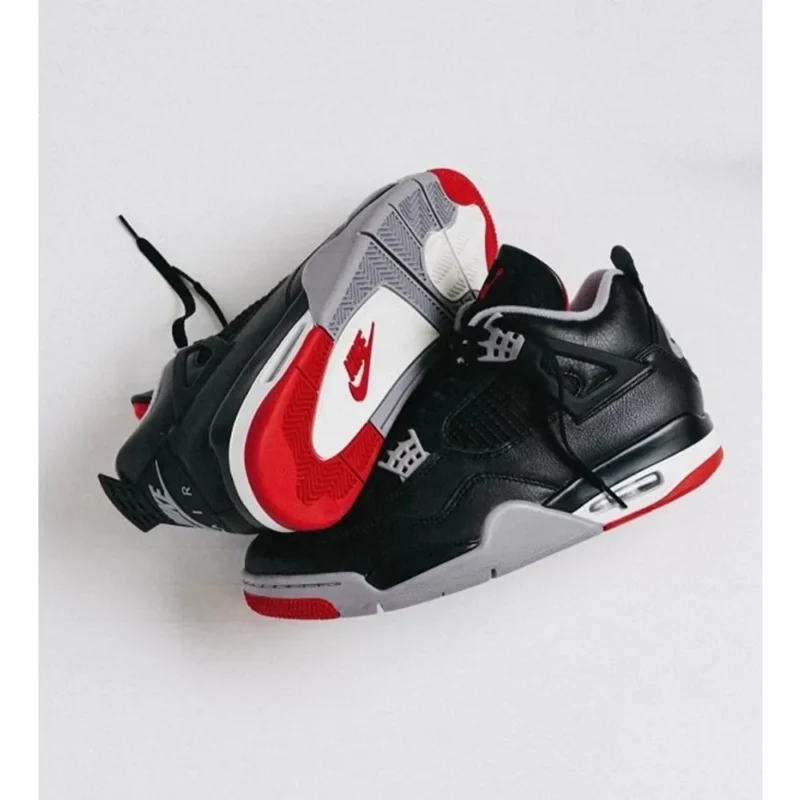 p-35-16-19-11-551018.webp Classy Nike Air Jordan Retro 4 Bred Shoes For Men (SW6373)