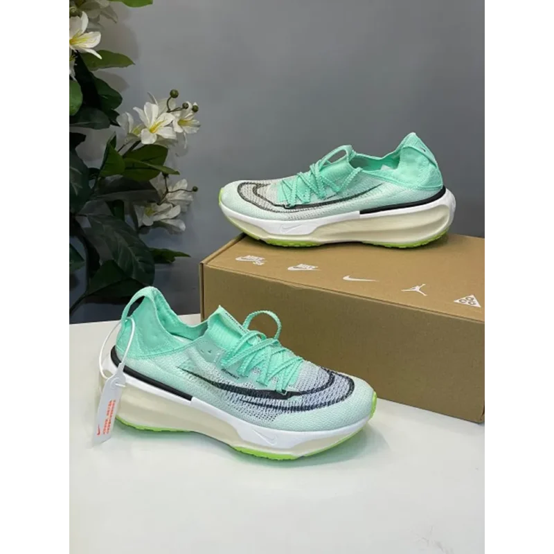 Trendy Nike Air Zoom x Alphafly Green Shoes For Men (SHUB614)