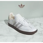 Classy Adidas Samba Core White Grey Shoes For Men (SW6374)