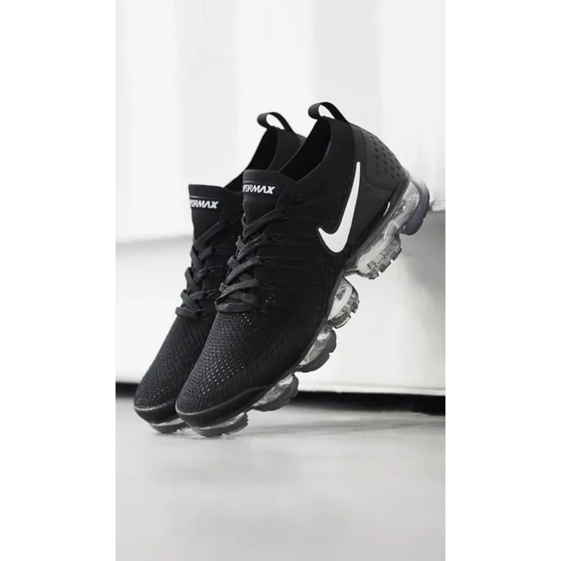 Trendy Nike Air Vapor Max Flyknit 2 Black Shoes For Men (SHUB576)
