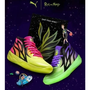 Premium Puma Melo 0.2 Multi Color Rick Morty Shoes For Men (GF1264)