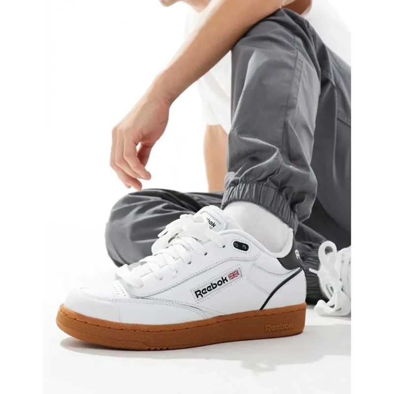 Trendy Reebok Club C Bulc White Shoes For Men (SW6550)