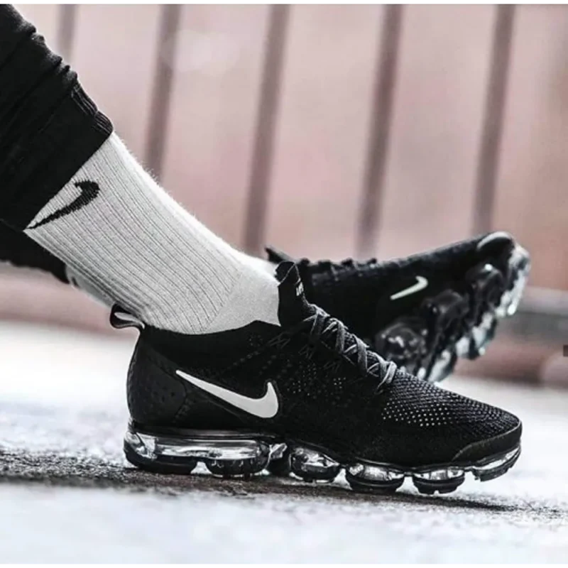 Trendy Nike Air Vapor Max Flyknit 2 Black Shoes For Men (SHUB576)