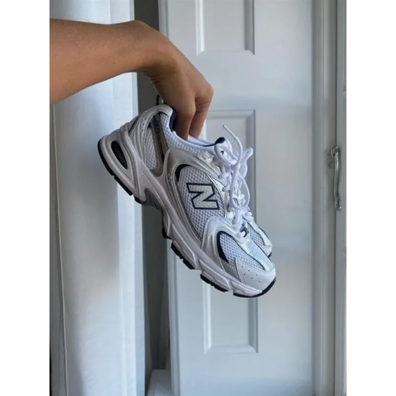 Imported New Balance 530 White Navy Shoes For Men (SW5913)