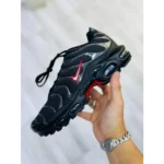 Trendy Nike Air Max Plus Black Silver Shoes For Men (SW6242)