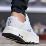 Stylish Sketchers Hyper Burst White Shoes For Men (HOF968)