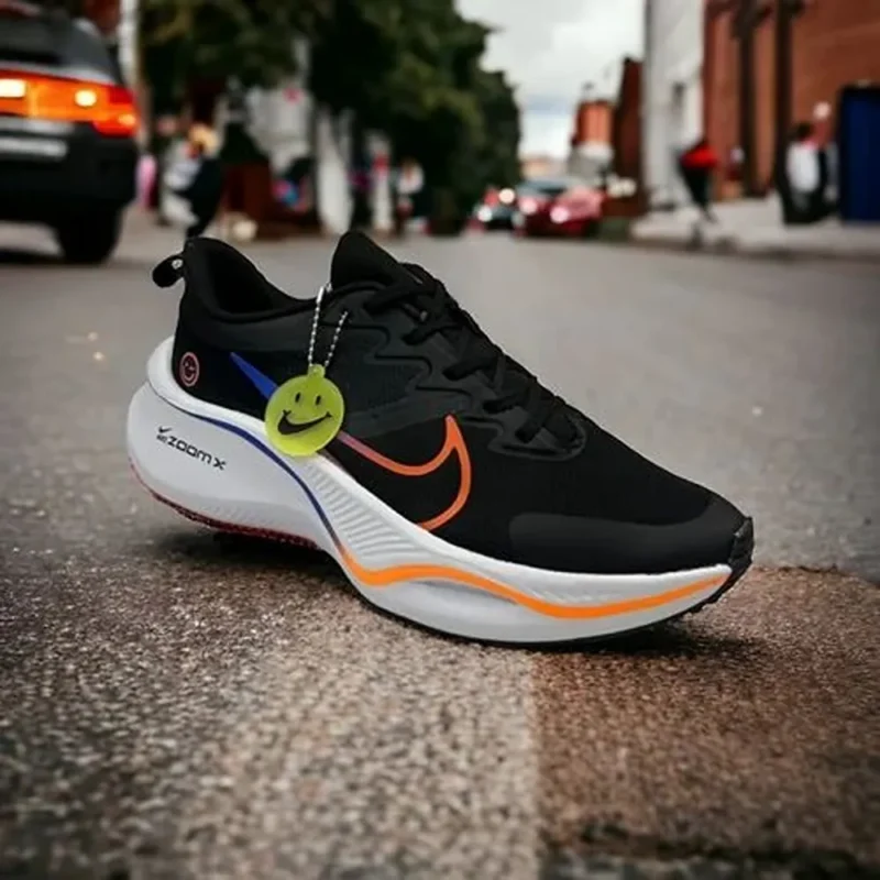 Trendy Nike Zoomx Smiley Black Shoes For Men (SHUB702)