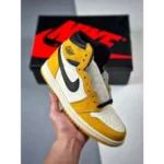 Trendy Air Jordan 1 High Retro Yellow Shoes For Men (CSO4552)