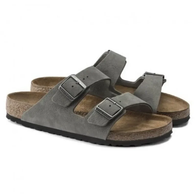 Trendy Birkenstock Arizona Grey Suede For Men (BH999)