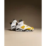 Premium Air Jordan Retro 6 Gs Yellow Shoes For Men (GF1373)