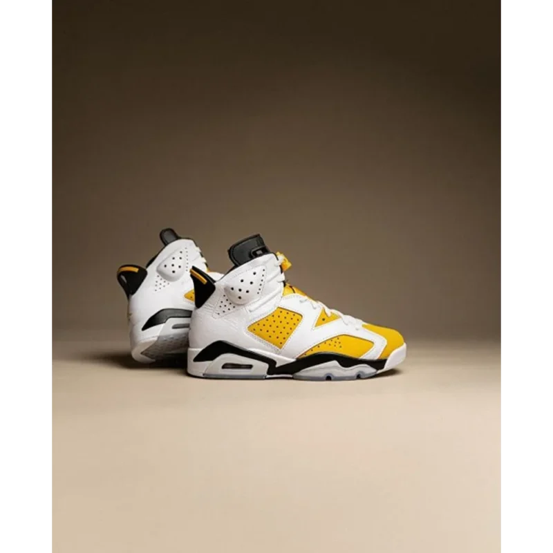 Premium Air Jordan Retro 6 Gs Yellow Shoes For Men (GF1373)