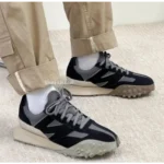Trendy New Balance Xc 72 Black Castlerock Incense Shoes For Men (SW6740)