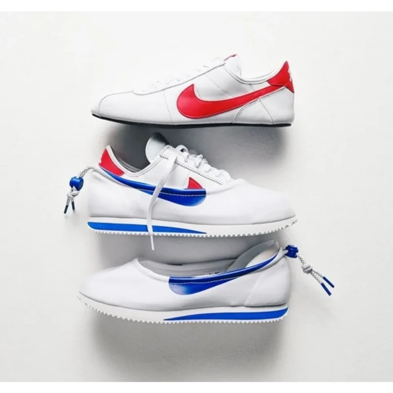 Premium Nike Cortez Clotez White Game Royal Shoes For Men (SW6721)